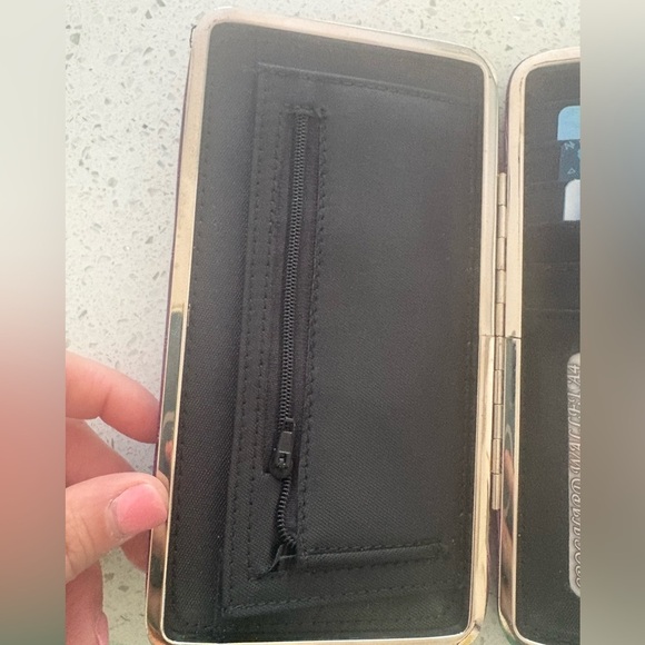 Purple Snap Case Wallet - Picture 7 of 7